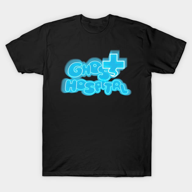 GHOST HOSPITAL- logo only T-Shirt by SpitBlaze